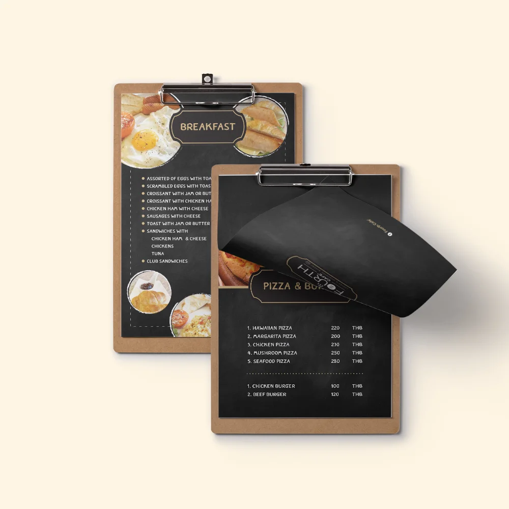 Fourth Cafe Menu