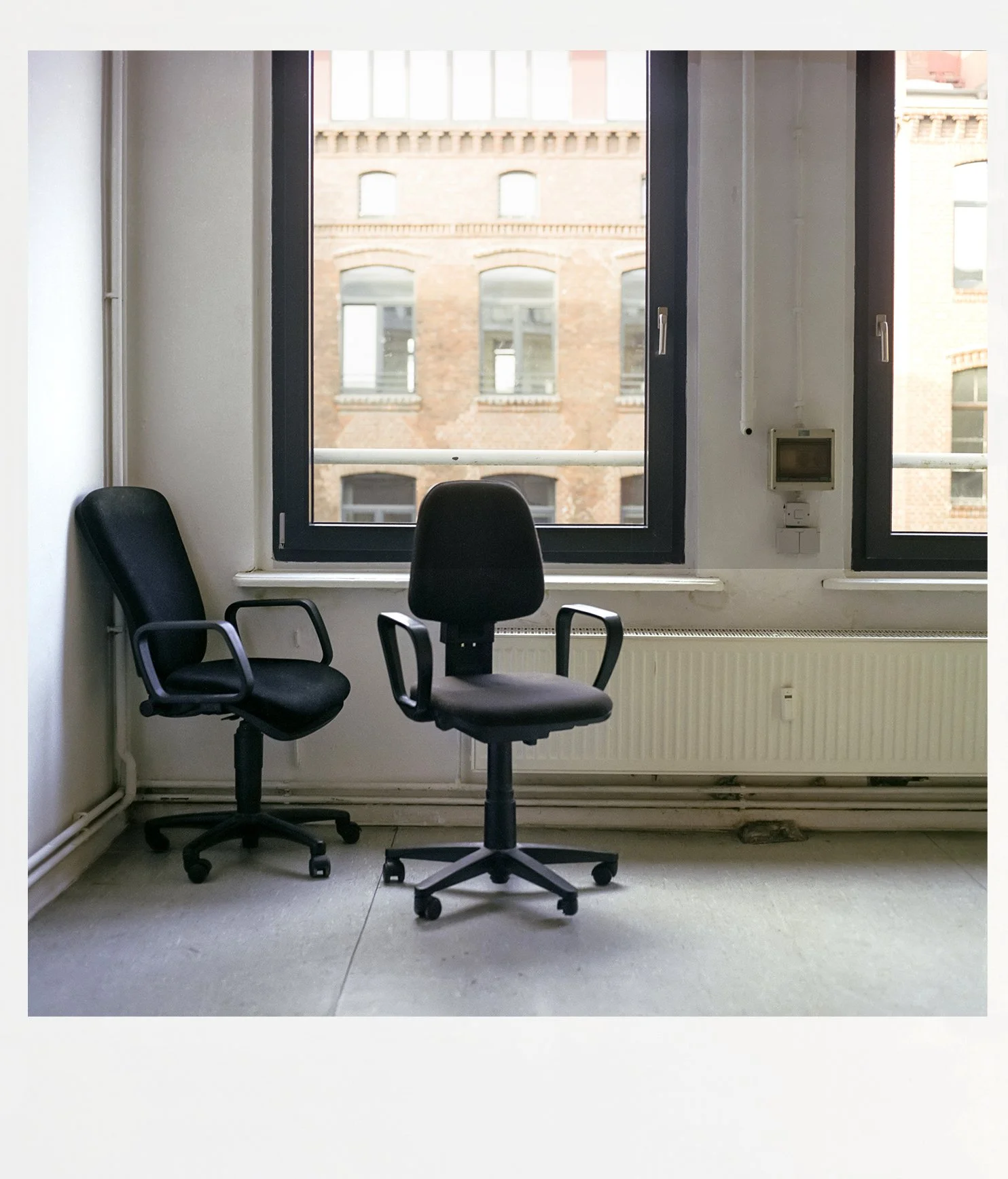    Untitled #14 Berlin , 2016                                                                                                      C-print, 12.8 × 12.8 cm  From the series  60/5,6  (2015– ) and  Sentimental Geography  (2019– ) 