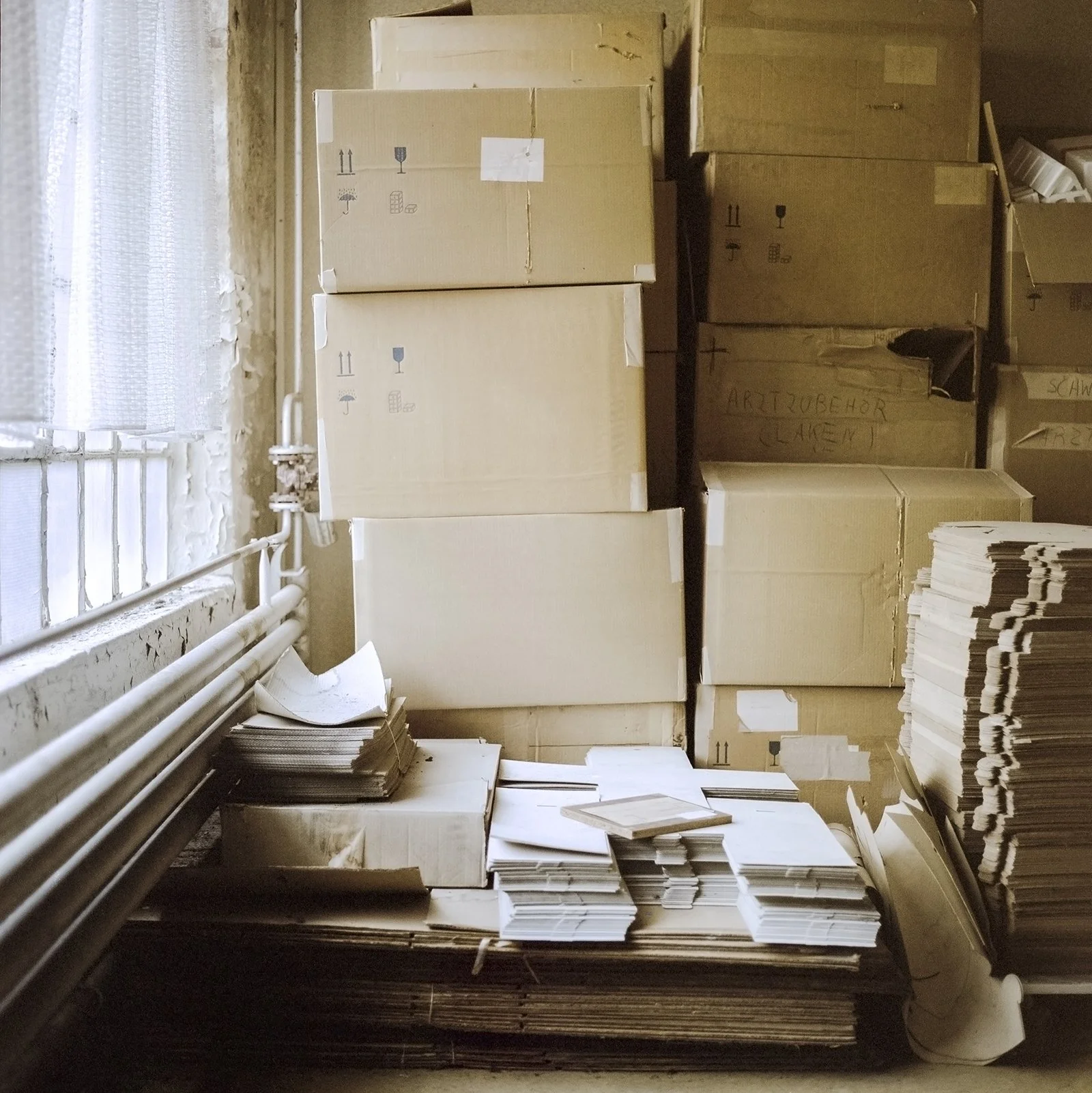    Untitled #107 Wittenberg,  2023                            ‍                                                                             C-print, 20.2 × 20.2 cm  From the series  Fremde Schönheit  (2015– ) and  Sentimental Geography  (2019– ) 