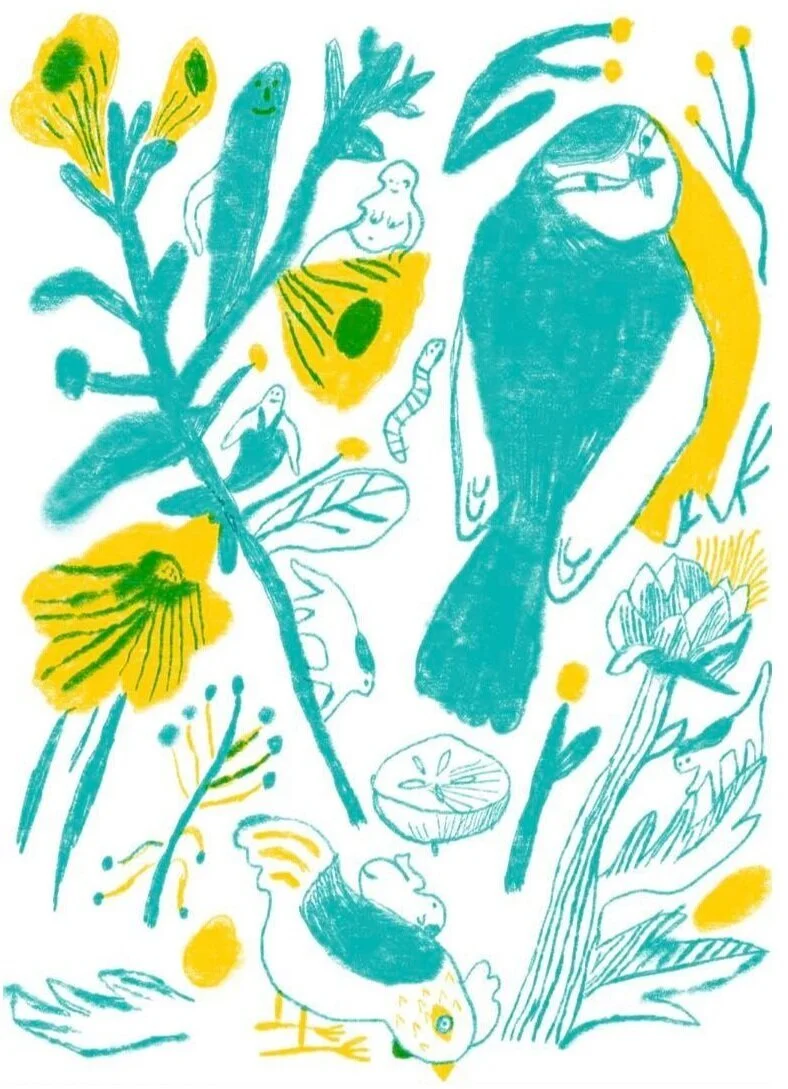  design for a riso print 