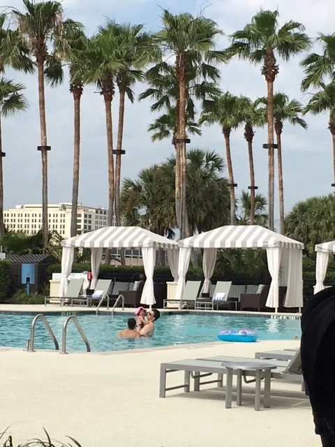 Cabana life at the Westin