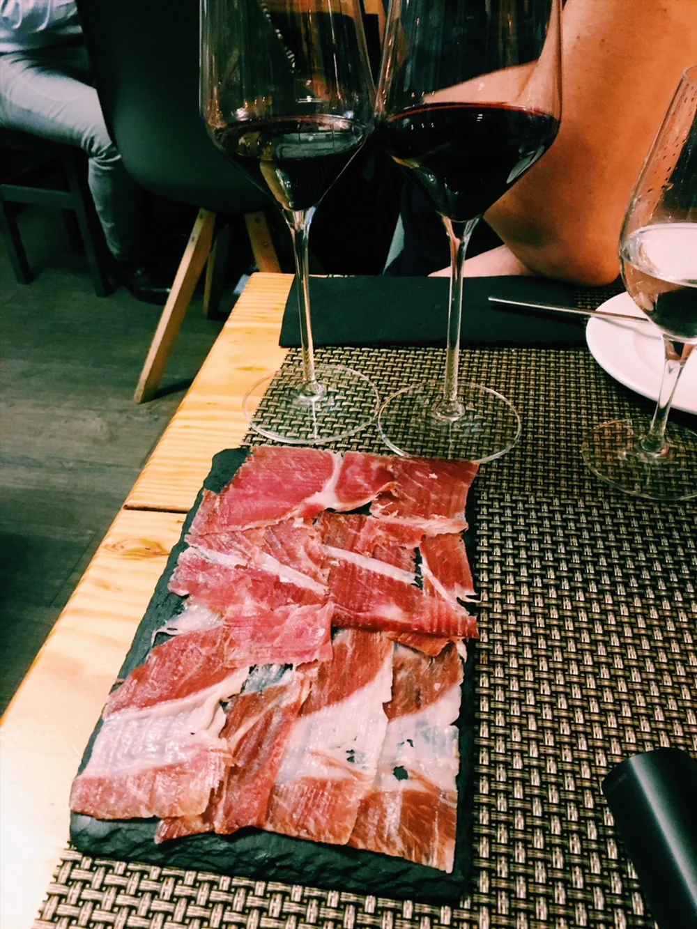 Jamon Iberico at Grapes & Bites