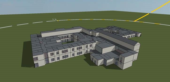 St. Camillus Hospital Limerick - 75 Bed Elderly Care Ward Development  - ENERGY MODEL
