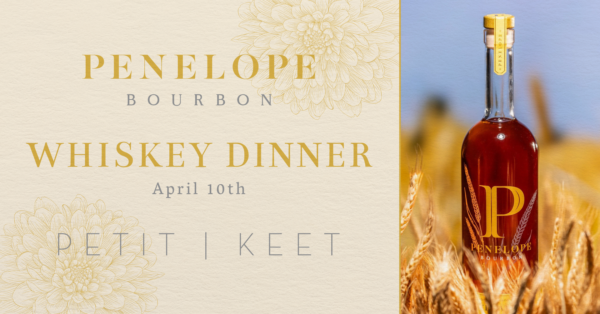 Penelope Whiskey Dinner