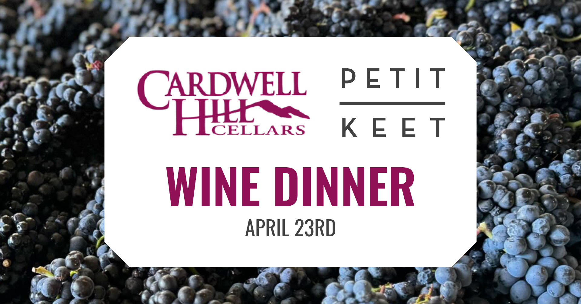 Cardwell Hill Wine Dinner