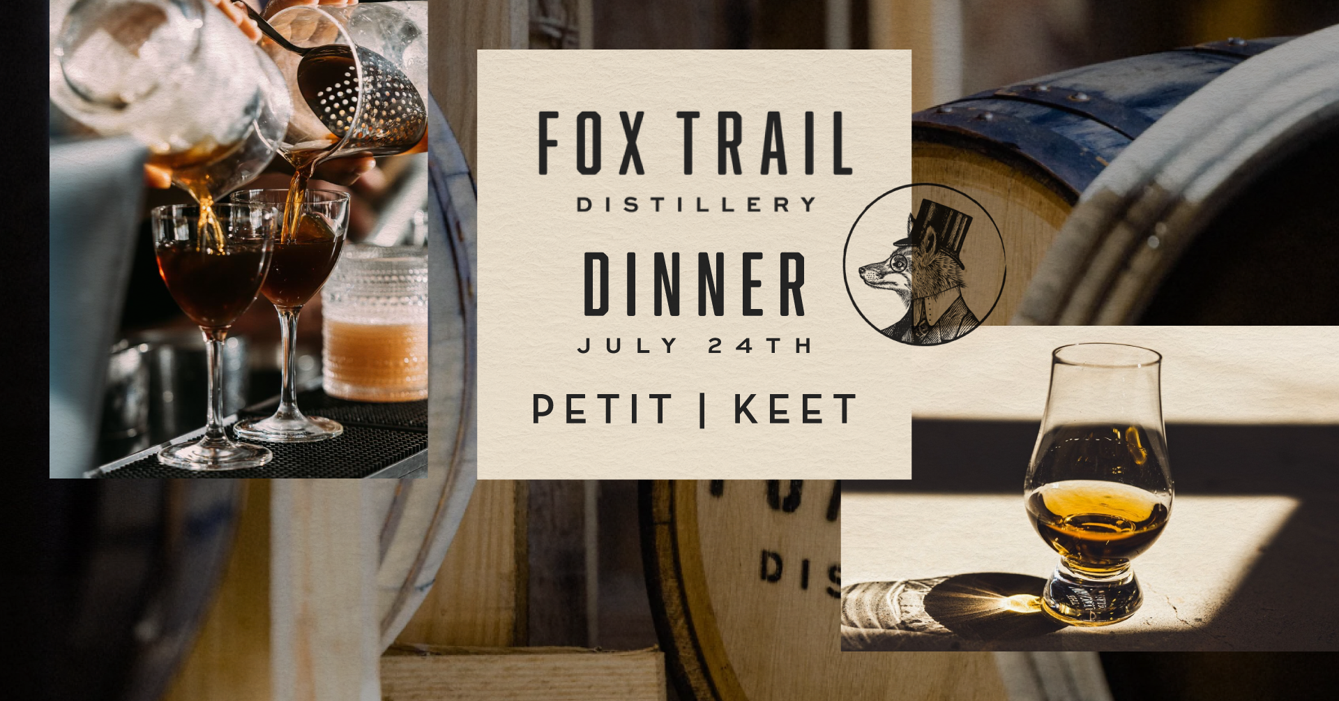 Fox Trail Whiskey Dinner