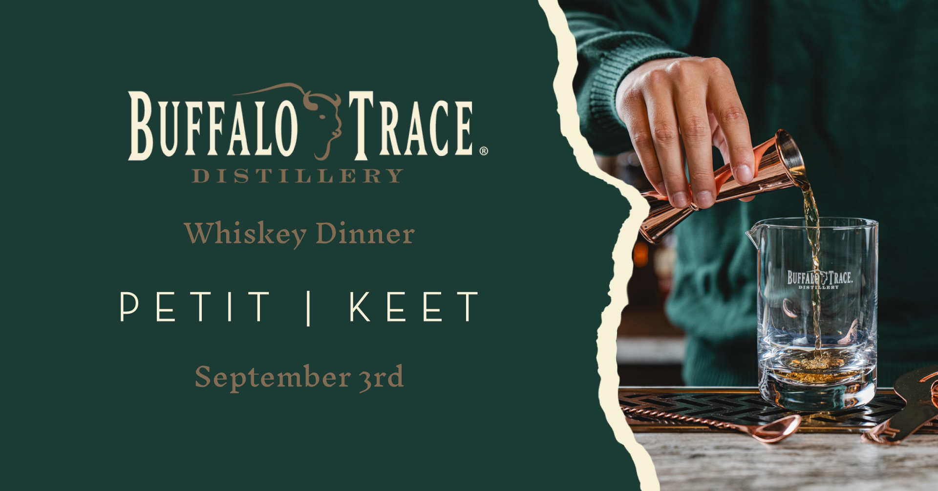Buffalo Trace Whiskey Dinner