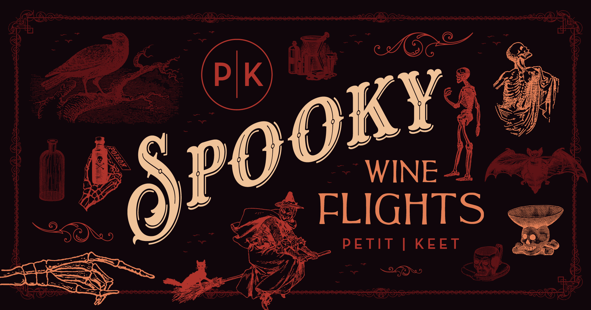 Wine Flight Wednesdays-Thursdays | Spooky Wine Flights