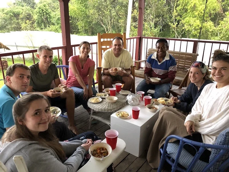 Summer hosting a Bible study and brunch