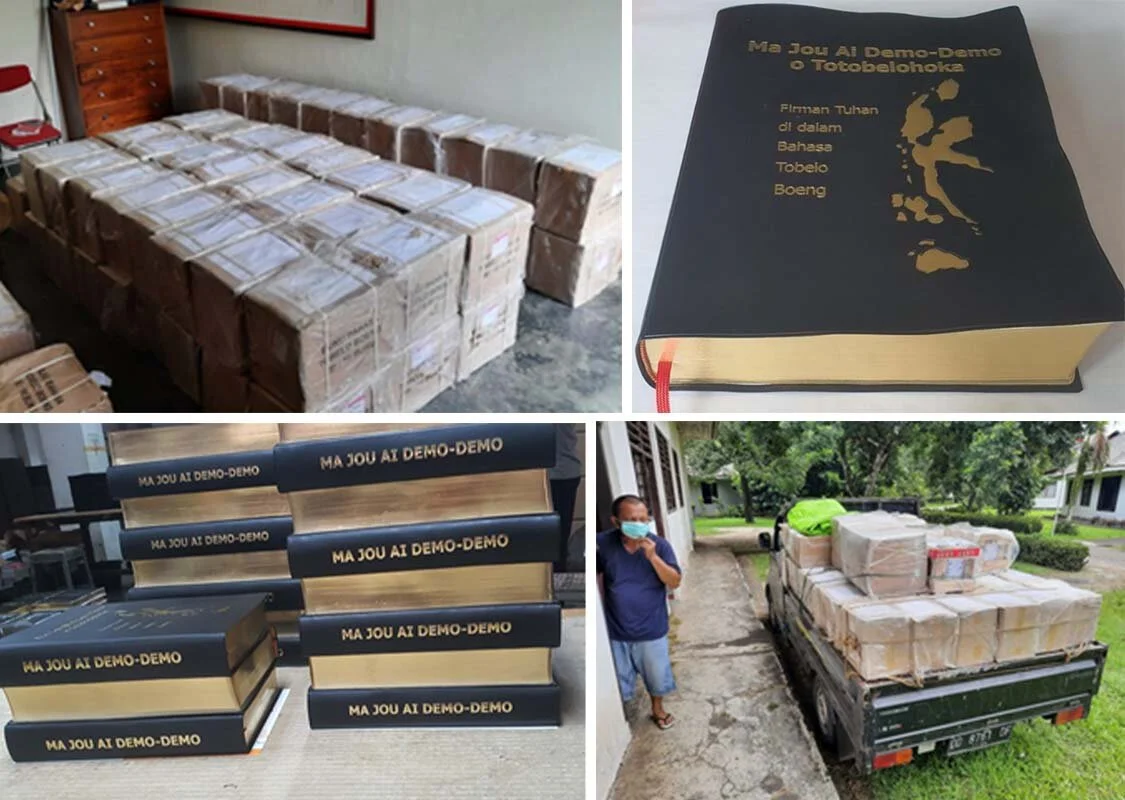 Bibles Being Delivered to Tugutil Belivers