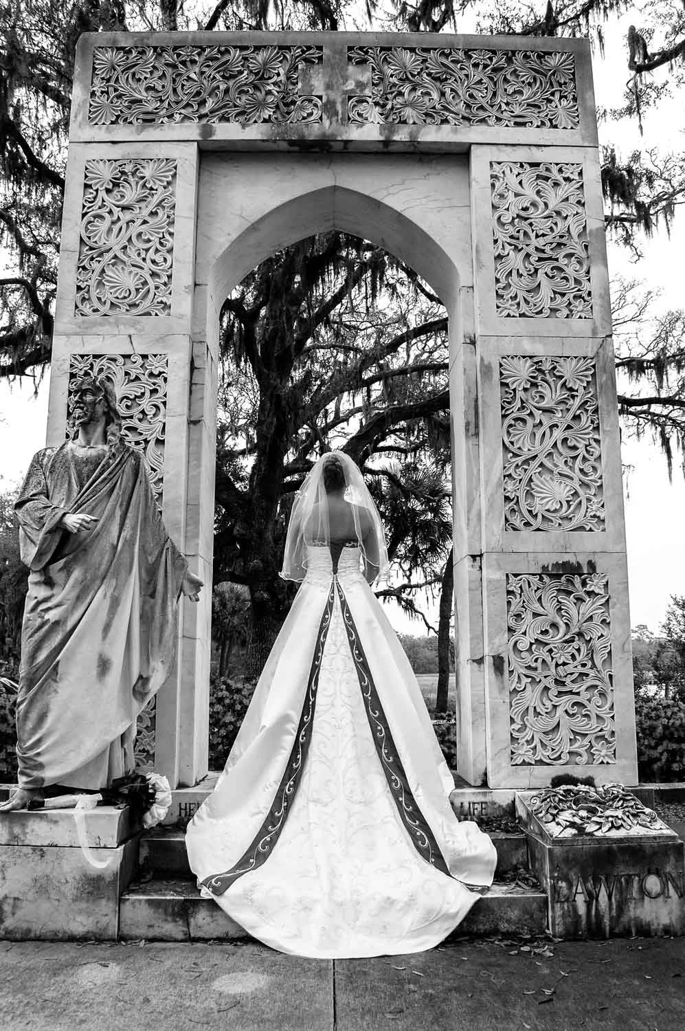 Jennifer Flowers, Bride, Savannah, Georgia