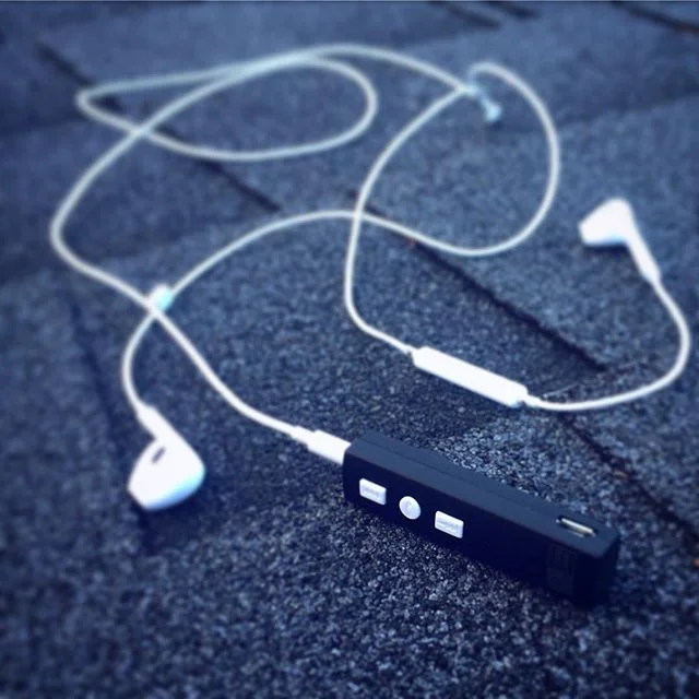 Made a $10 Bluetooth hack for my headphones. How about them #apples? #apple #earpods #lifehacks