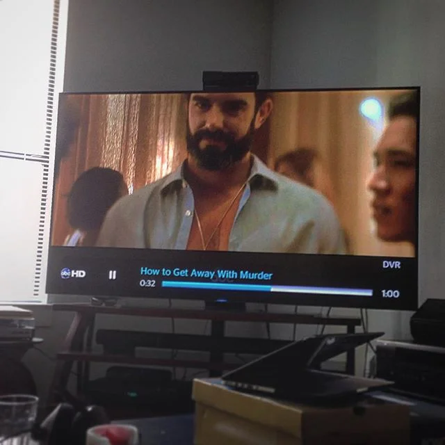 Best friend's network debut on ABC. Proud of you dude and excited to see what's next @mitroe07 #howtogetawaywithmurder #hollywood #almostfamous