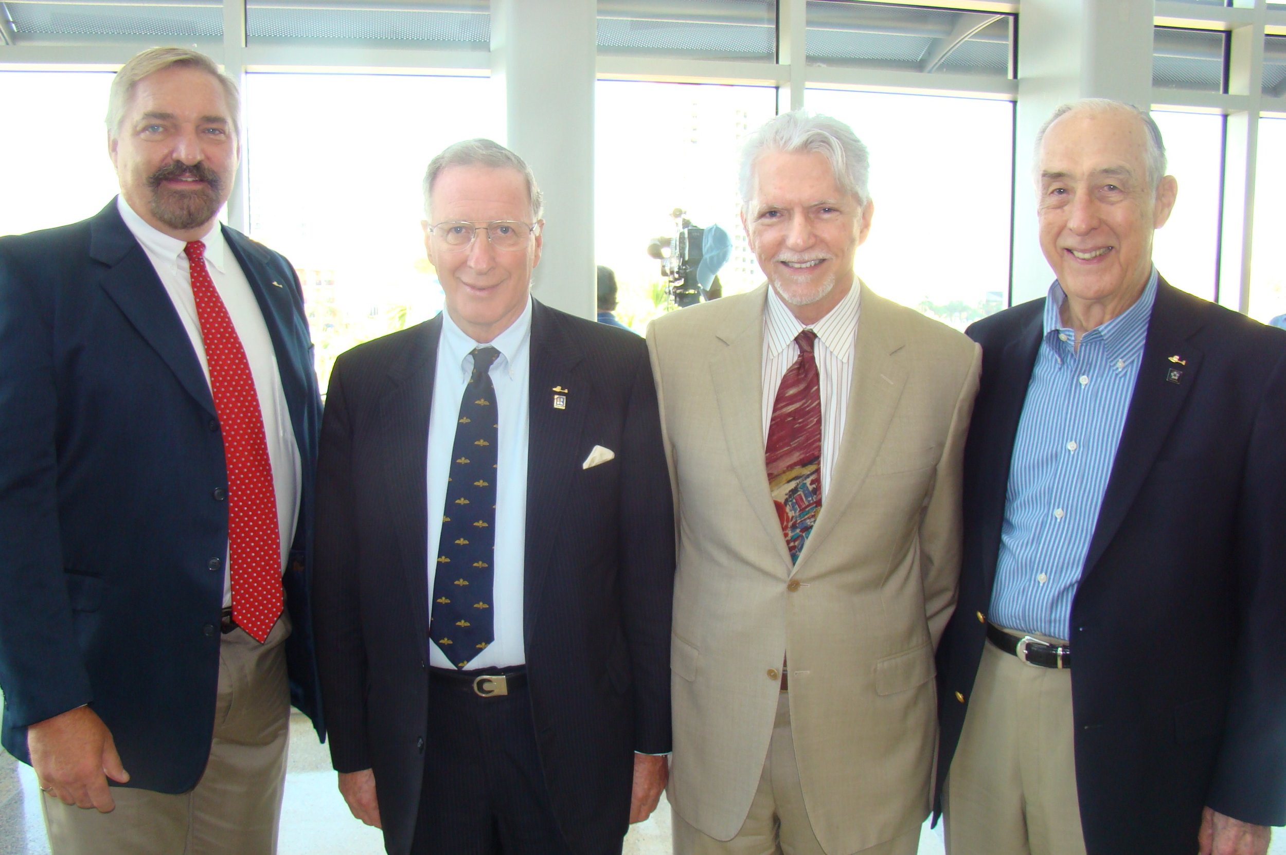 John Dahl, Colin Howgill, Cedar Hames & Dick Newton, 13 Apr '11.JPG