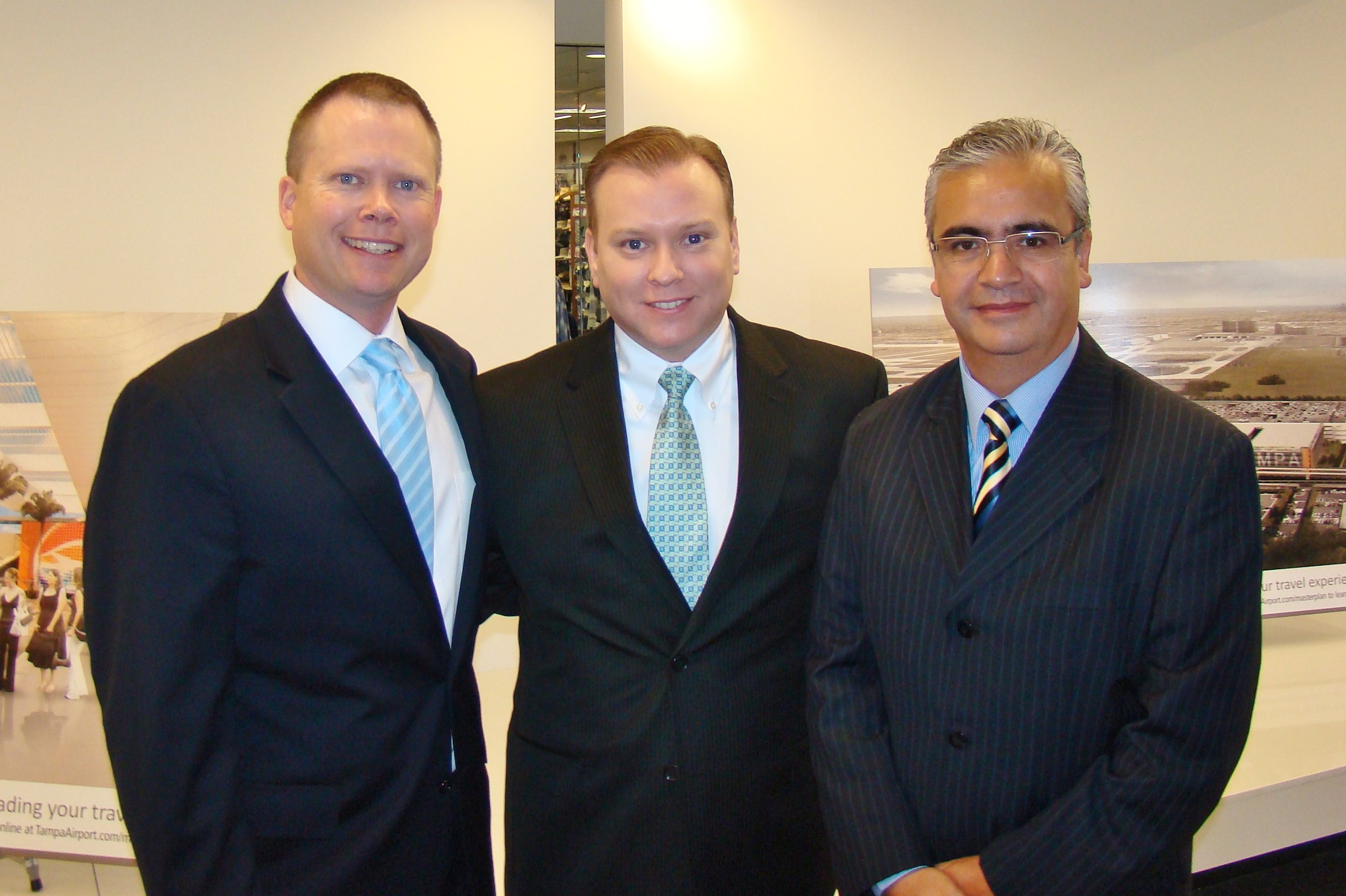 Chris Minner, Fernando Fondevila, & Ricardo Pedroza, at press Conference - 2, 21 May '14.JPG