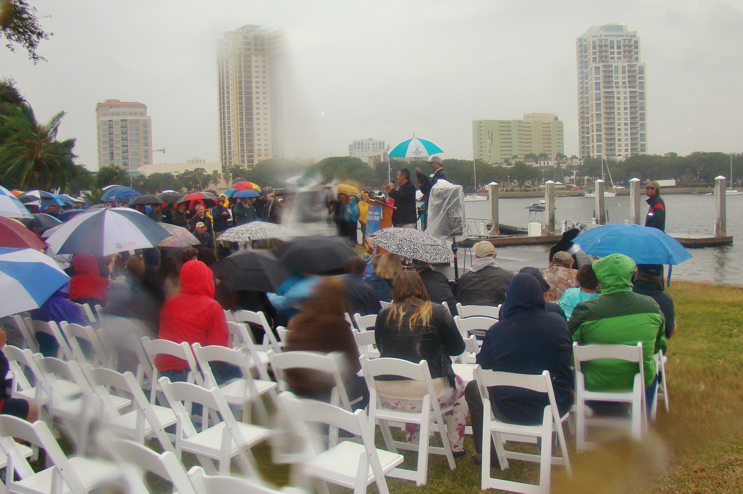 Centennial crowd thru rain covered lens, 1 Jan '14.JPG