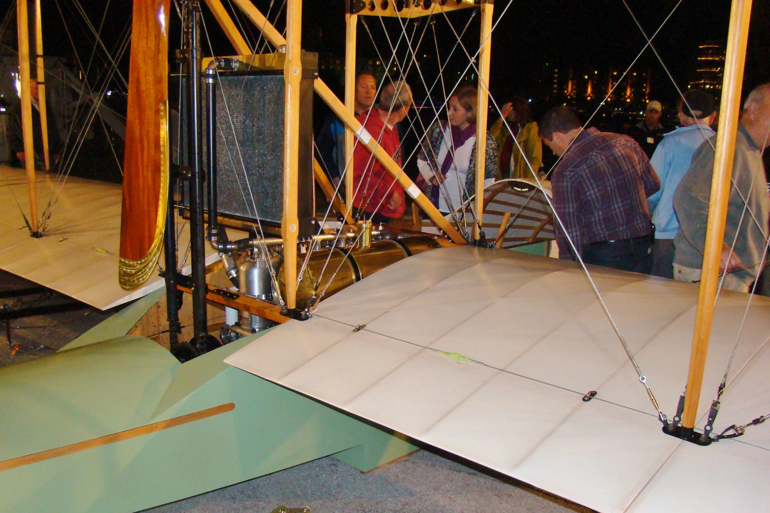 View of Roberts Engine and Cockpit of Benoist Airboat,31 Dec '13.JPG