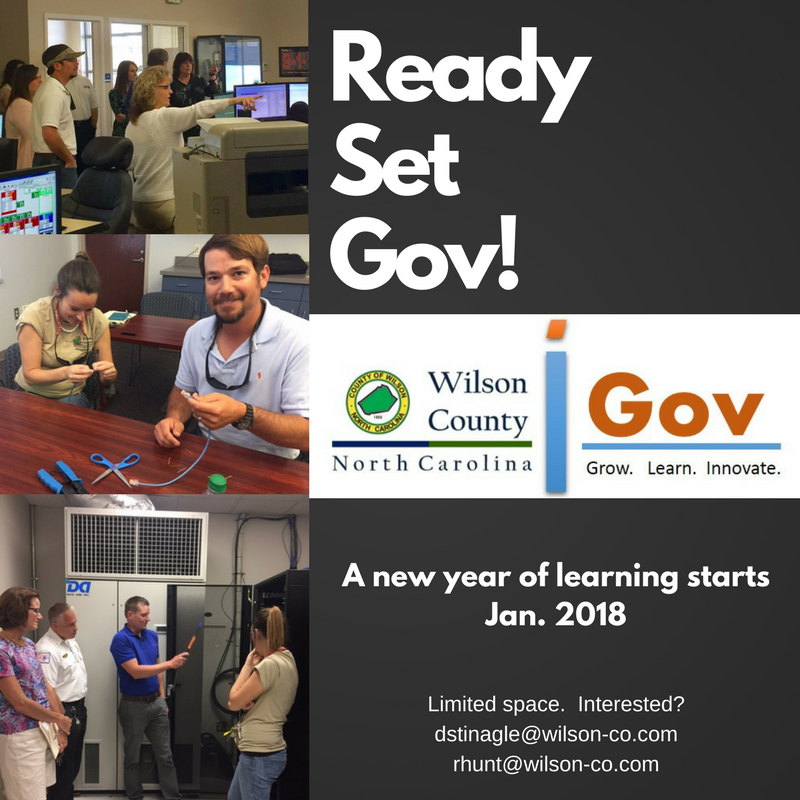 iGov 2018 is coming!&nbsp; Are you interested in learning with other county employees?&nbsp; Do you ever wonder what other departments do?&nbsp; Does government fascinate you?&nbsp; This may be your chance to broaden your knowledge of all things abo…