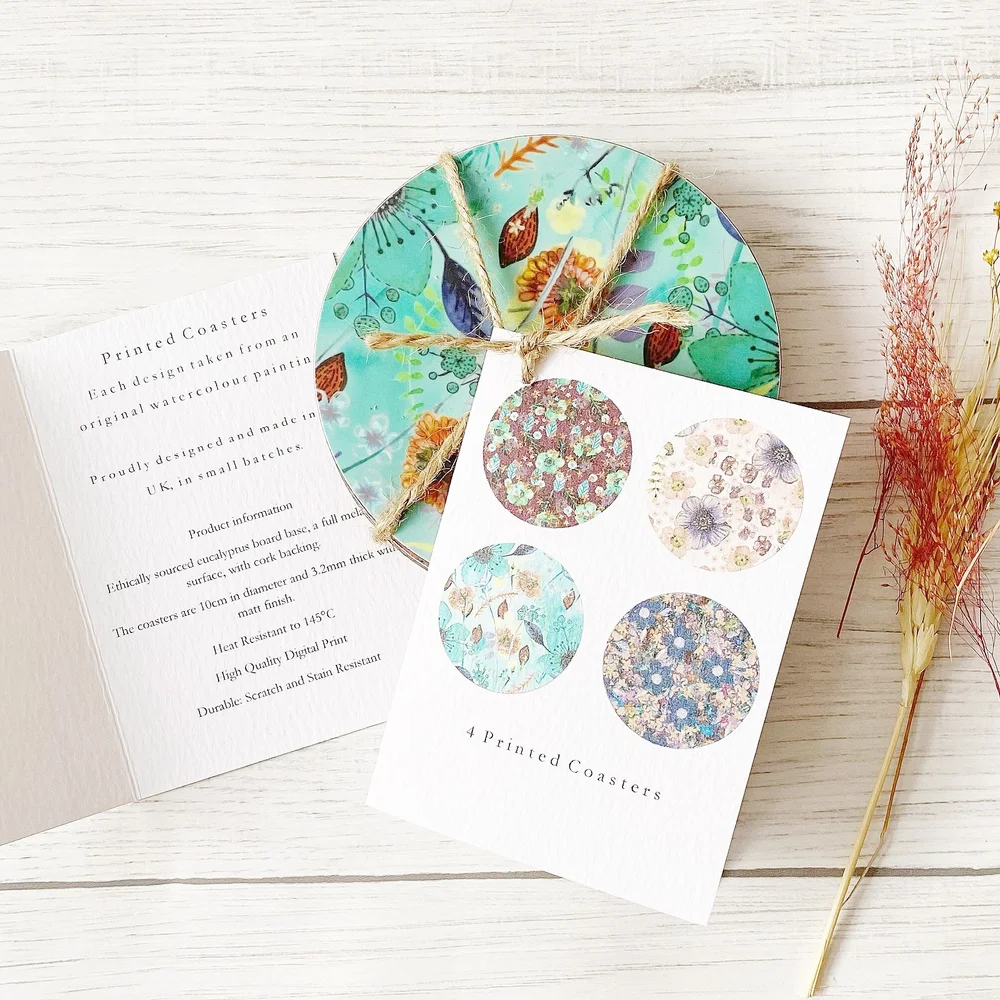 Who - Coaster Set Mixed Designs