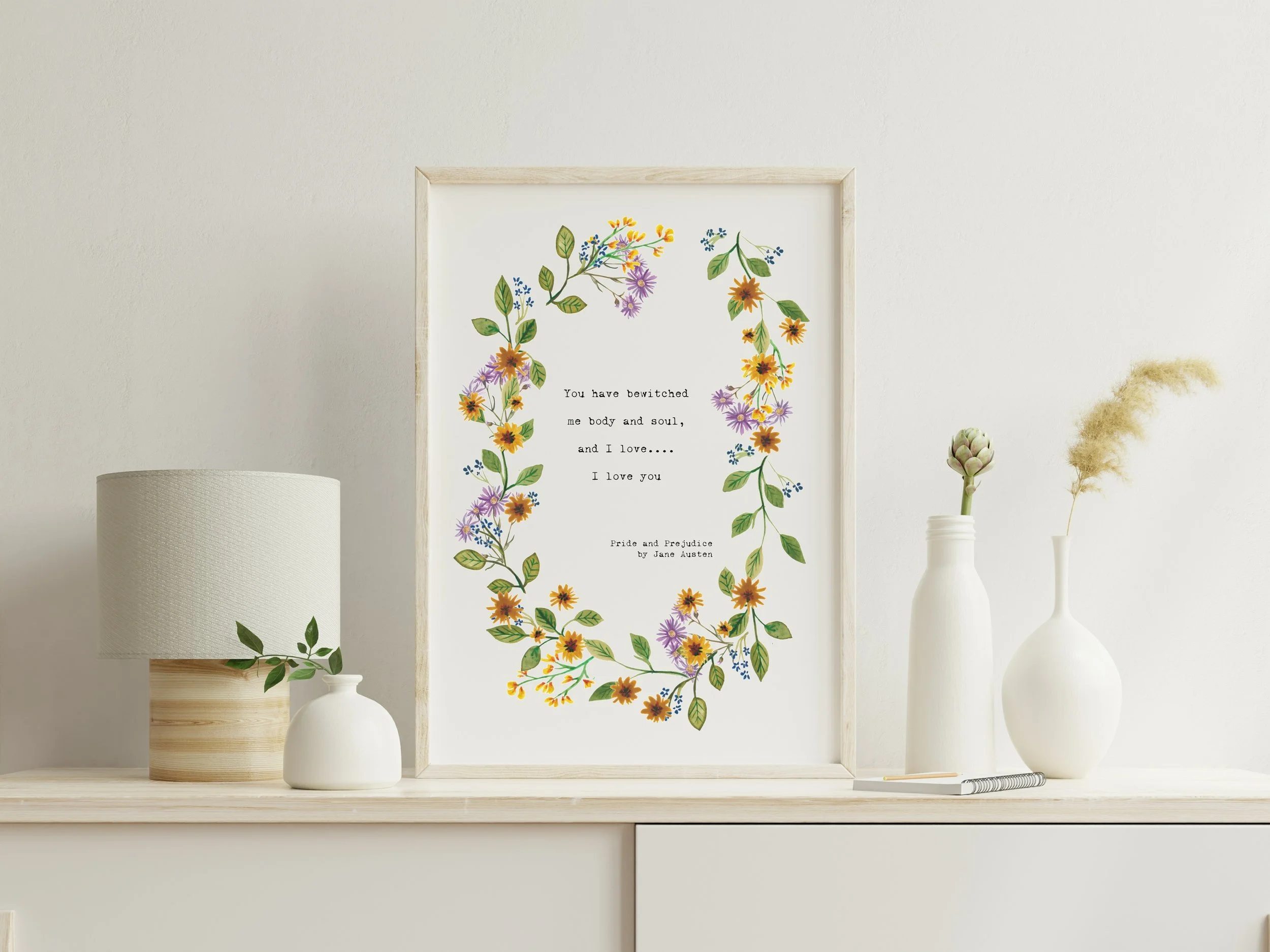 Pride and Prejudice 1 in a frame.jpg