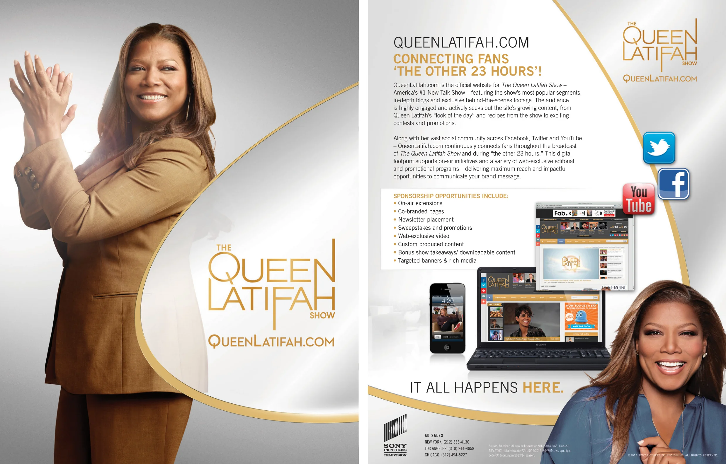 The Queen Latifah Show One-Sheet