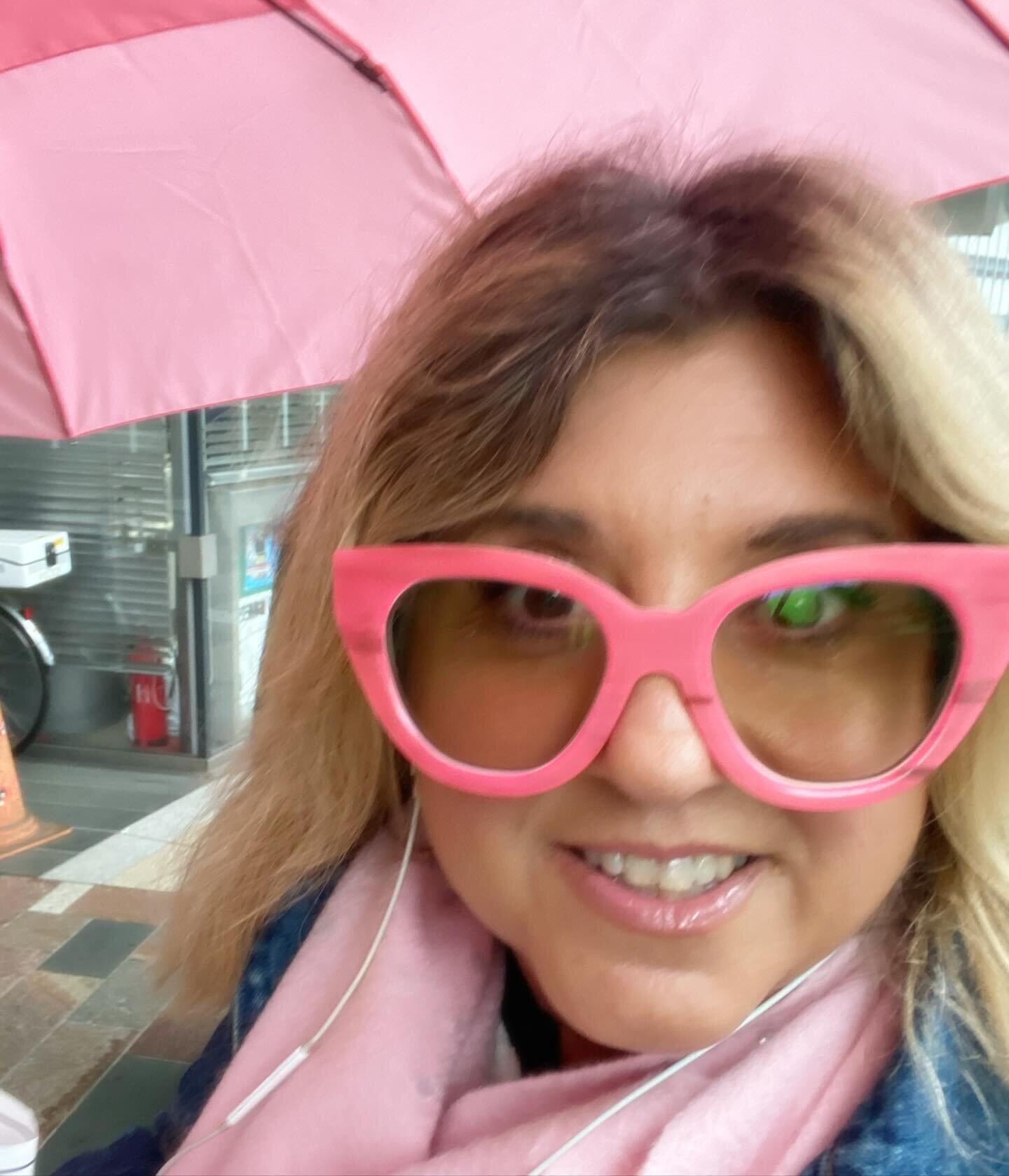 Not a flattering photo at all- glasses falling off, hair frizzy from the rain, dryness from flying etc&hellip; BUT that is not the message here.

Today, I was walking around Tokyo with a paper map AND a phone map navigating myself to the office.  Whe