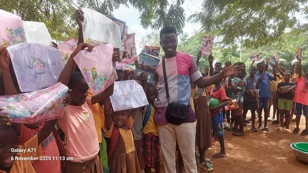 Happy Monday from the Mission + Movement Back to School Program in Ghana! 🇬🇭✨

This week, our team completed the latest outreach at Adome D/A School&mdash;marking the third community we&rsquo;ve supported this year. 📚🌱

Across these villages, nea