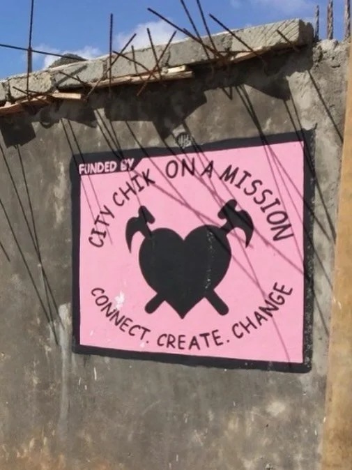 There&rsquo;s something powerful about starting before you&rsquo;re ready&hellip; and this was one of those moments 💕

Flashback to the beginning of City Chik on a Mission.

The logo said it all before I even fully had the words&mdash;
a heart&helli