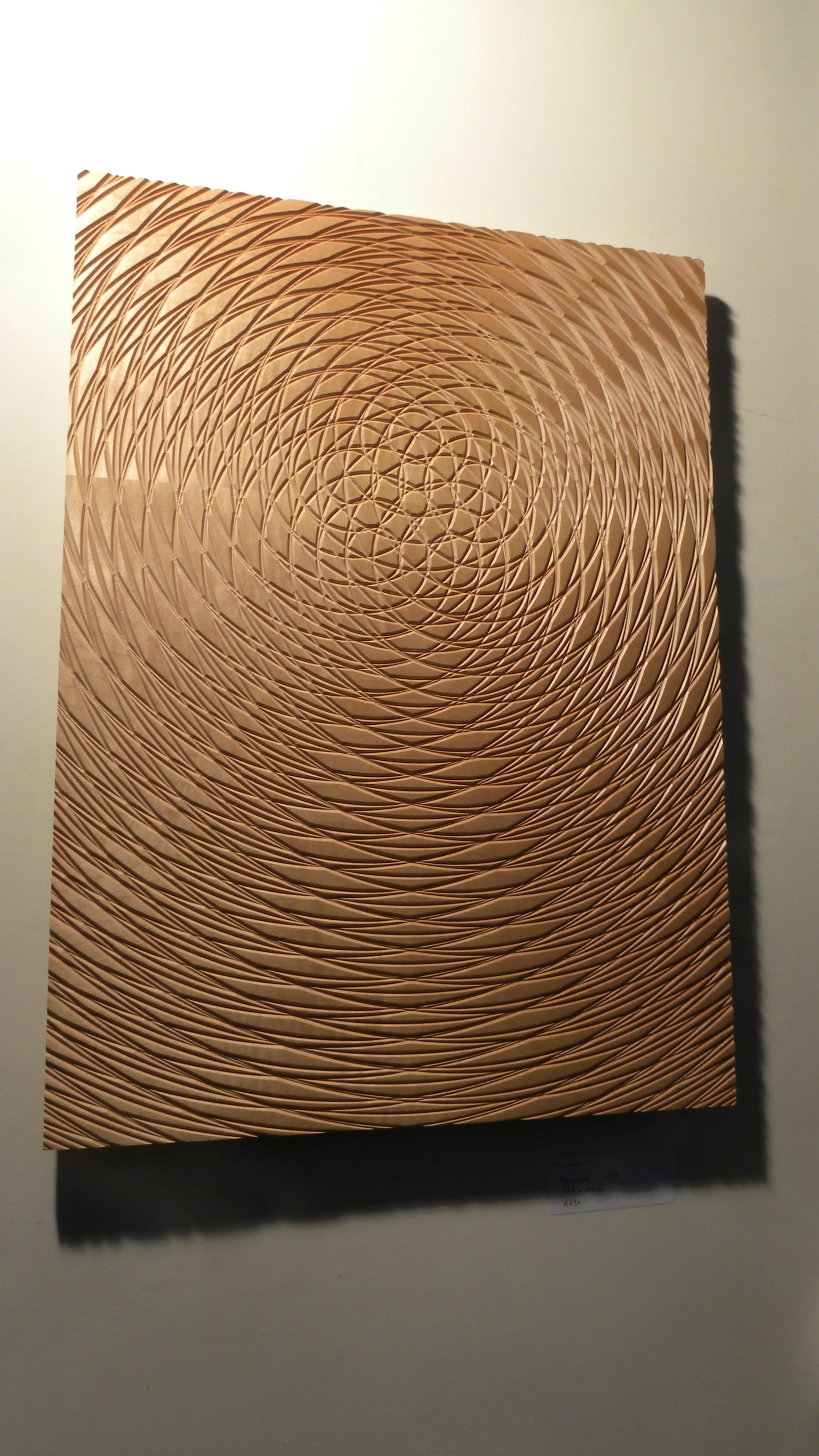 james crisp sculptor 'mandala v' carved sycamore 2017