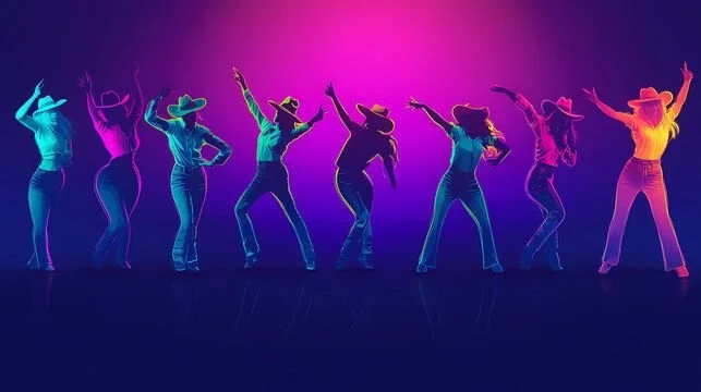 Line Dancing with instructor &amp; Music - Hosted by DJ RIAN