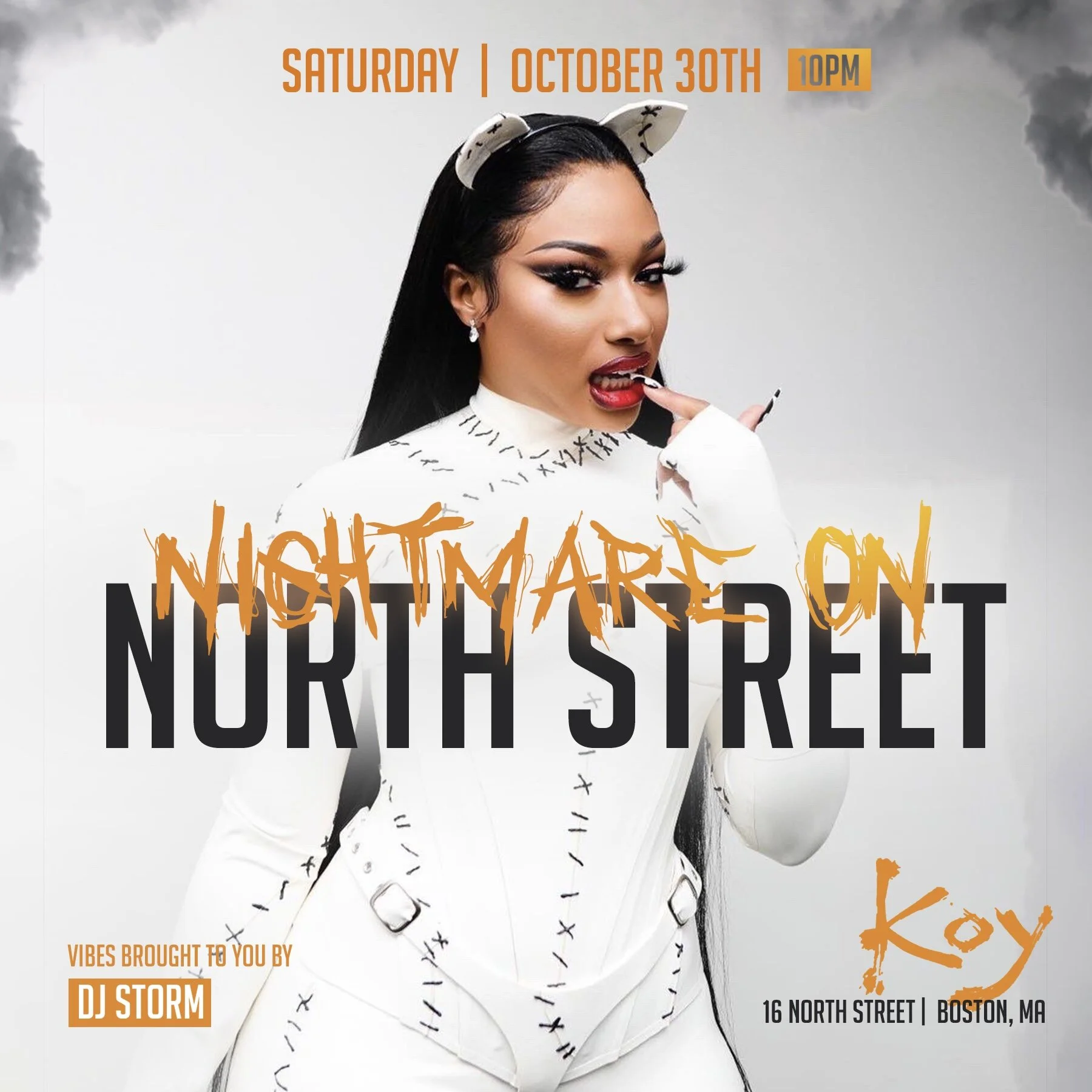 Halloween just got even more BENT! We’re excited  to make our return to KOY for another special pop up event and provide the spookiest vibes in the city for this Halloween celebration! Early purchase and arrival is strongly suggested  becasue this event will sell out! Costumes Strongly Encouraged!!!KOY 16 North Street Boston, MA  DJ STORM Hip Hop. Top 40. International  FOR MORE INFORMATION  | VIP TABLES: 781.408.0612
