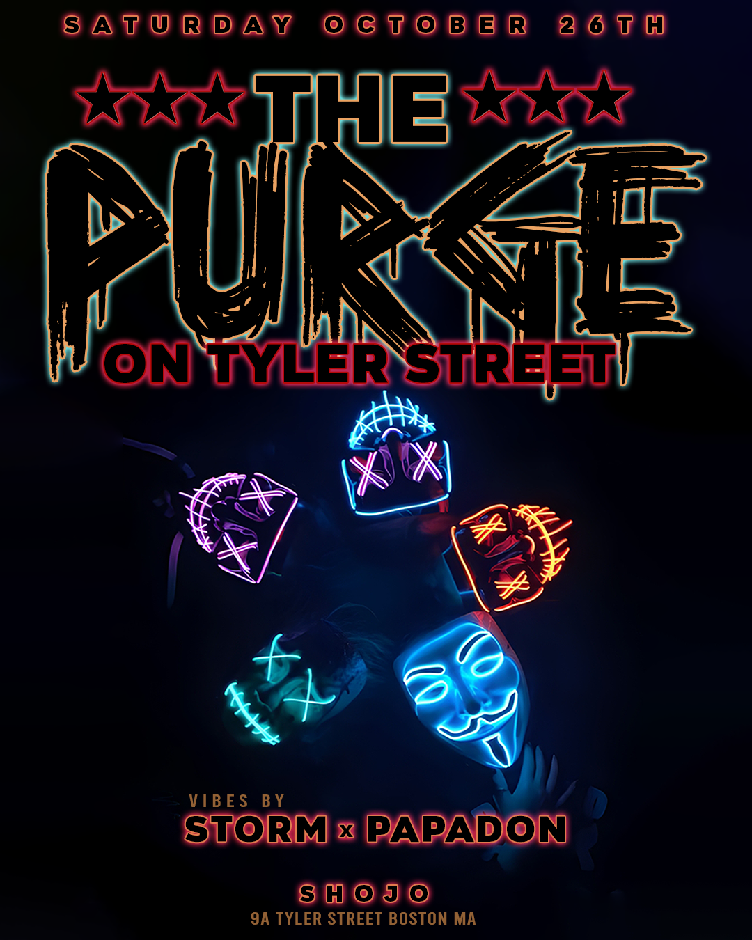 THE PURGE ON TYLER STREET — BENT LAND