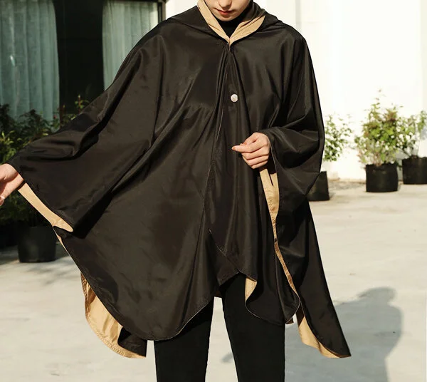 black rain cape