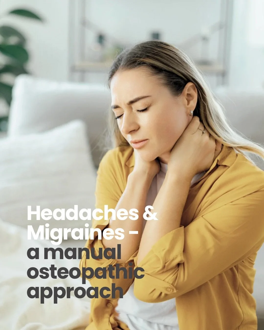 Do headaches or migraines affect your life?

Our latest blog post explores how a whole-body manual osteopathic approach can help address the physical tension, nervous system overload, and stress patterns that often sit underneath headaches and migrai
