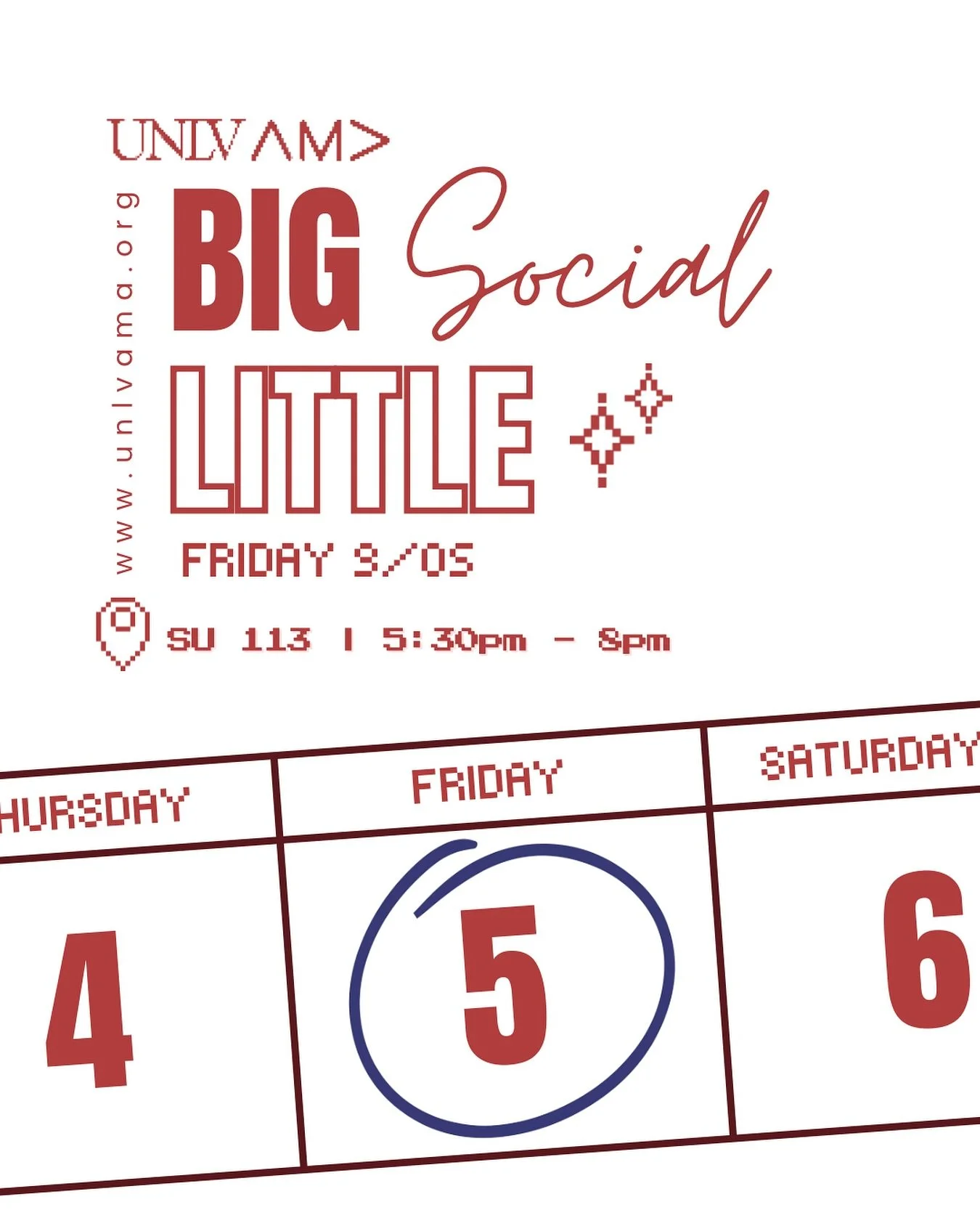 We’re excited to announce the launch of our very first Big & Little Program with a Board Game Night! 🎉
This is your chance to build lasting connections, mentorship, and friendships within our chapter 👯‍♀️
📆 Friday, September 5th,