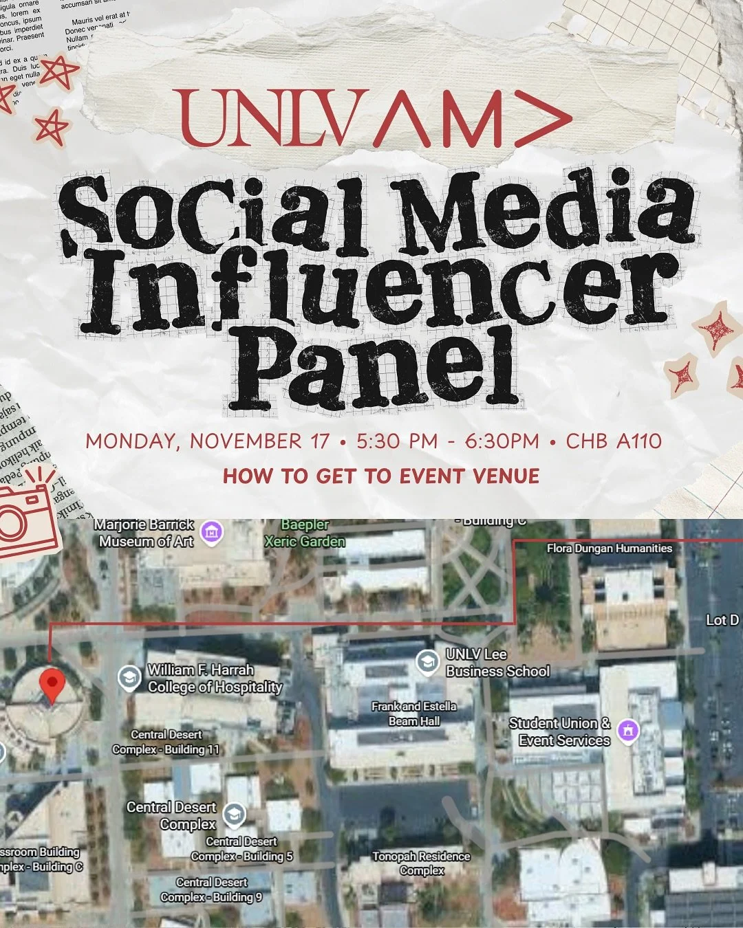 ✨ Join us tonight at 5:30 PM in CHB A110 for our Social Media Influencer Panel!

We&rsquo;re bringing together creators who&rsquo;ve mastered storytelling, built engaged communities, and turned their platforms into real opportunities 📱💡

Whether yo