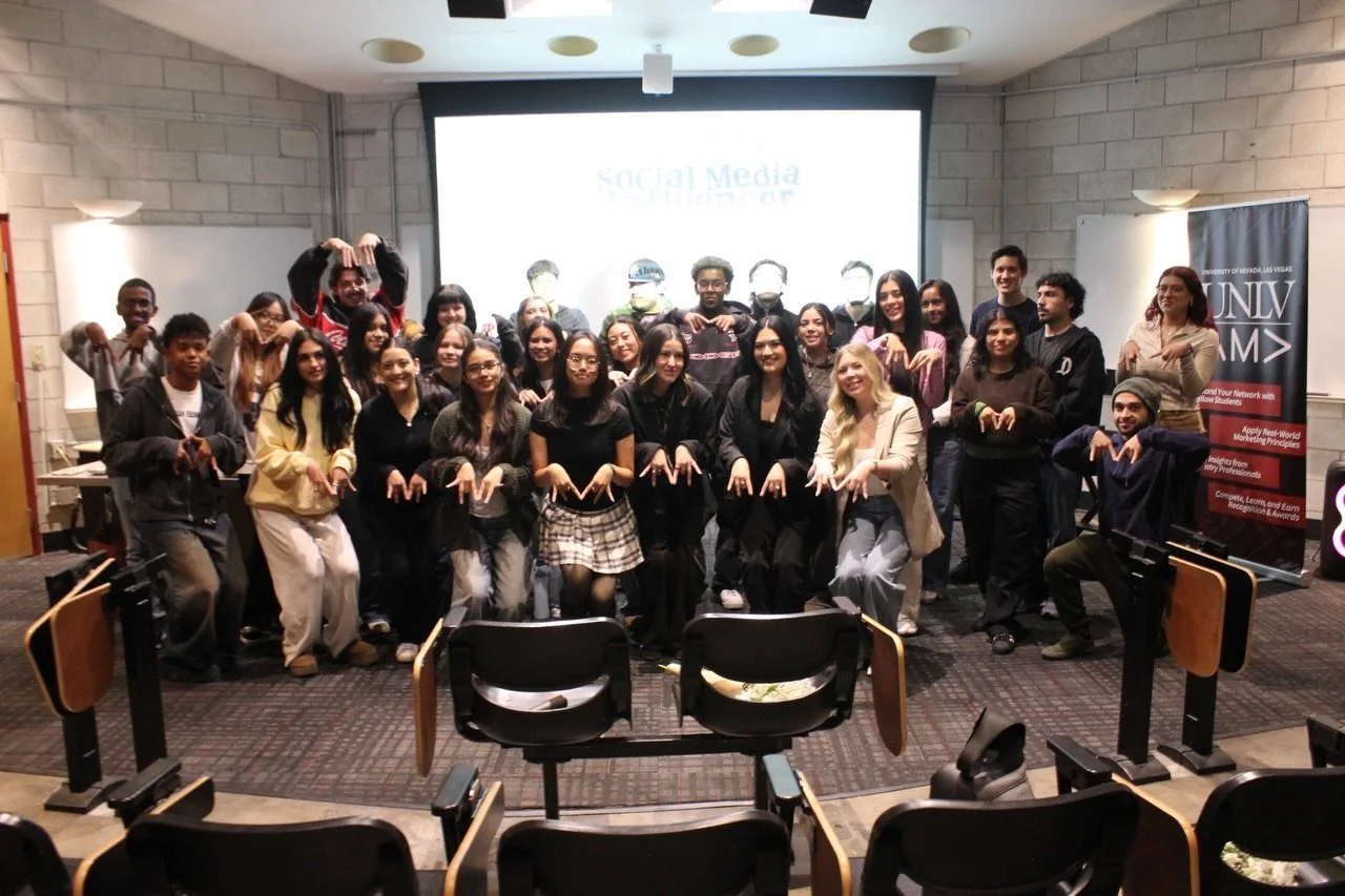💫 What an incredible night!
Thank you to everyone who joined us for UNLV AMA&rsquo;s Social Media Influencer Panel and a huge shoutout to our amazing creators who made the conversation so inspiring:

✨ @genbthegem &mdash; founder of @vegasgirlhood
✨