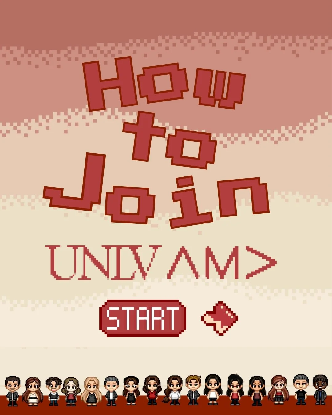 ✨ Press START on your AMA journey ✨🎮

Ready to level up your college experience? 🚀 Join a community of future marketers, leaders, and innovators at UNLV AMA!

🕹️ How to Join: 
1️⃣Sign up on the Involvement Center
2️⃣Fill out our member interest fo