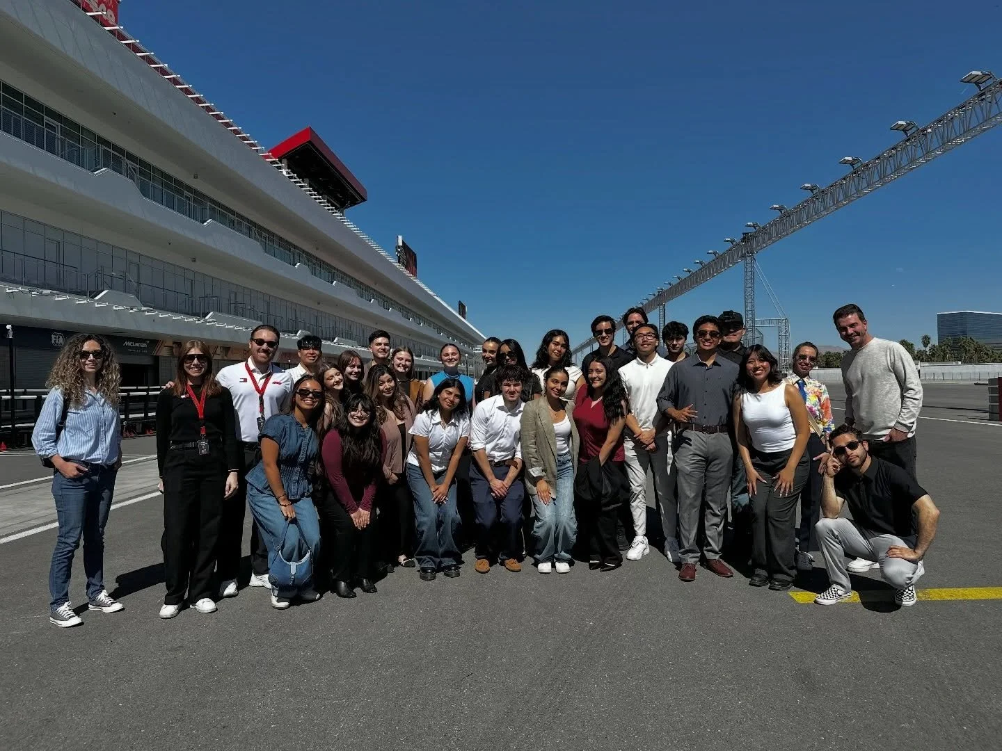 We had an amazing tour of the F1 Grand Prix Plaza! 🏎️✨

Students explored the state-of-the-art facilities, got a behind-the-scenes look at sports marketing and event management, and discovered what makes the Grand Prix Plaza such an iconic experienc