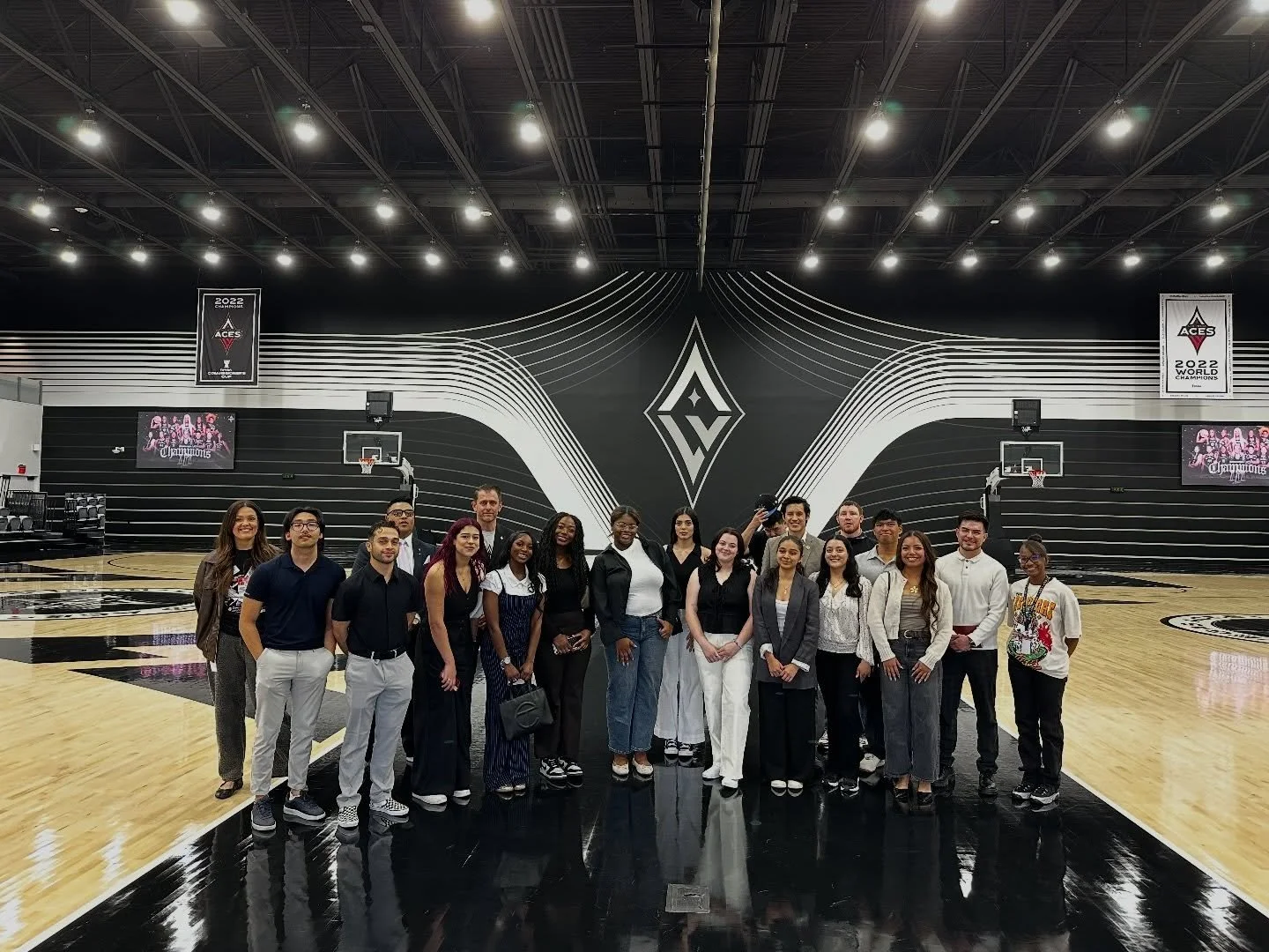 It&rsquo;s not everyday you get to tour a sports facility, especially not one as famous and revered as the Las Vegas Aces! 🏀

UNLV AMA had the AMA-zing opportunity tour the Aces Headquarters, learn more about their strategy, and discover what it tak