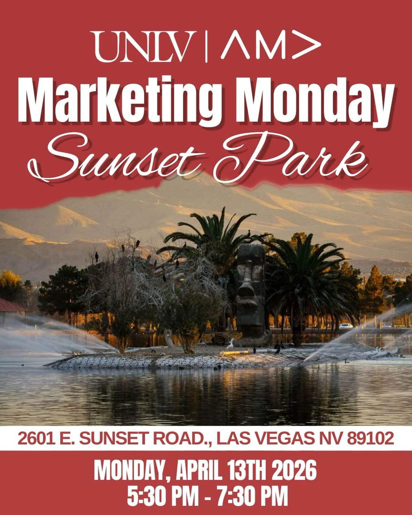 Need some time to destress outside? Then you&rsquo;re in luck! Join us this Marketing Monday at the fantastic Sunset Park!🌳

Take some time to relax with fellow AMA members in the lush greenery and relaxing vibes of the park!

Feel free to join us f