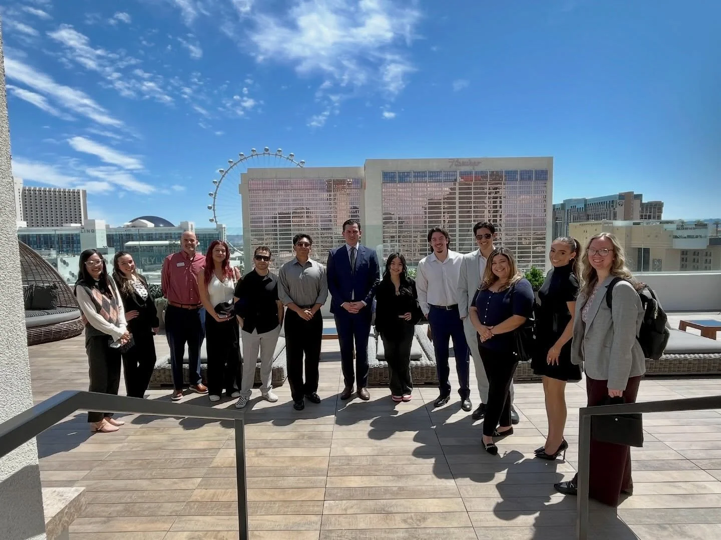 It&rsquo;s not everyday you get to tour and network at the exquisite Caesars Palace!✨

UNLV AMA had the incredible opportunity to tour an icon of the Las Vegas Strip with the @unlvleebusiness!

Our participants also had the opportunity to attend a pa