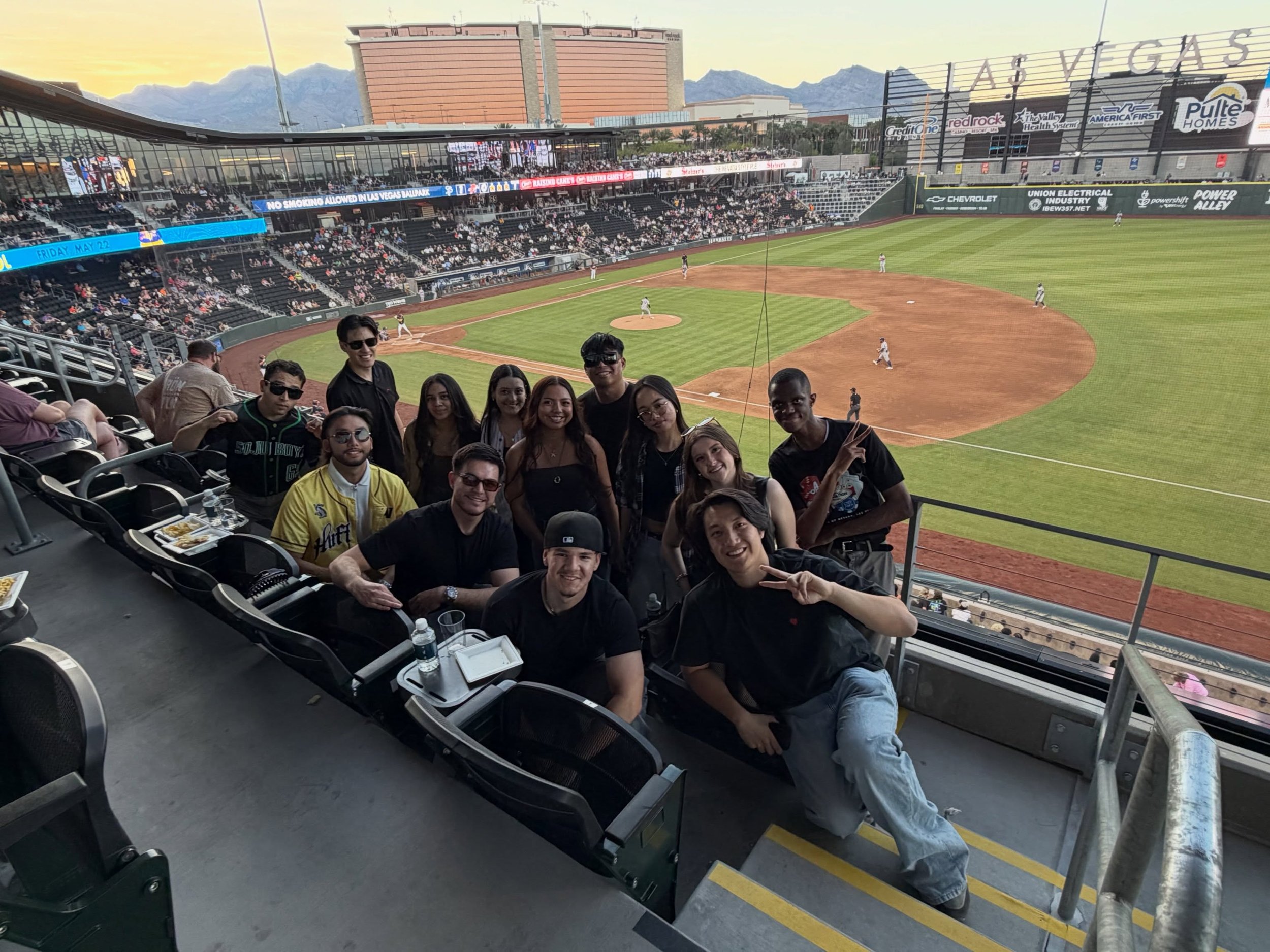 It&rsquo;s a home run with UNLV AMA having an AMA-zing experience at the Las Vegas Aviators game this Friday!🏟️

Our members had a blast watching the riveting ball game, enjoying wonderful food, and unwinding in the perfect fourth space!☄️

We want 