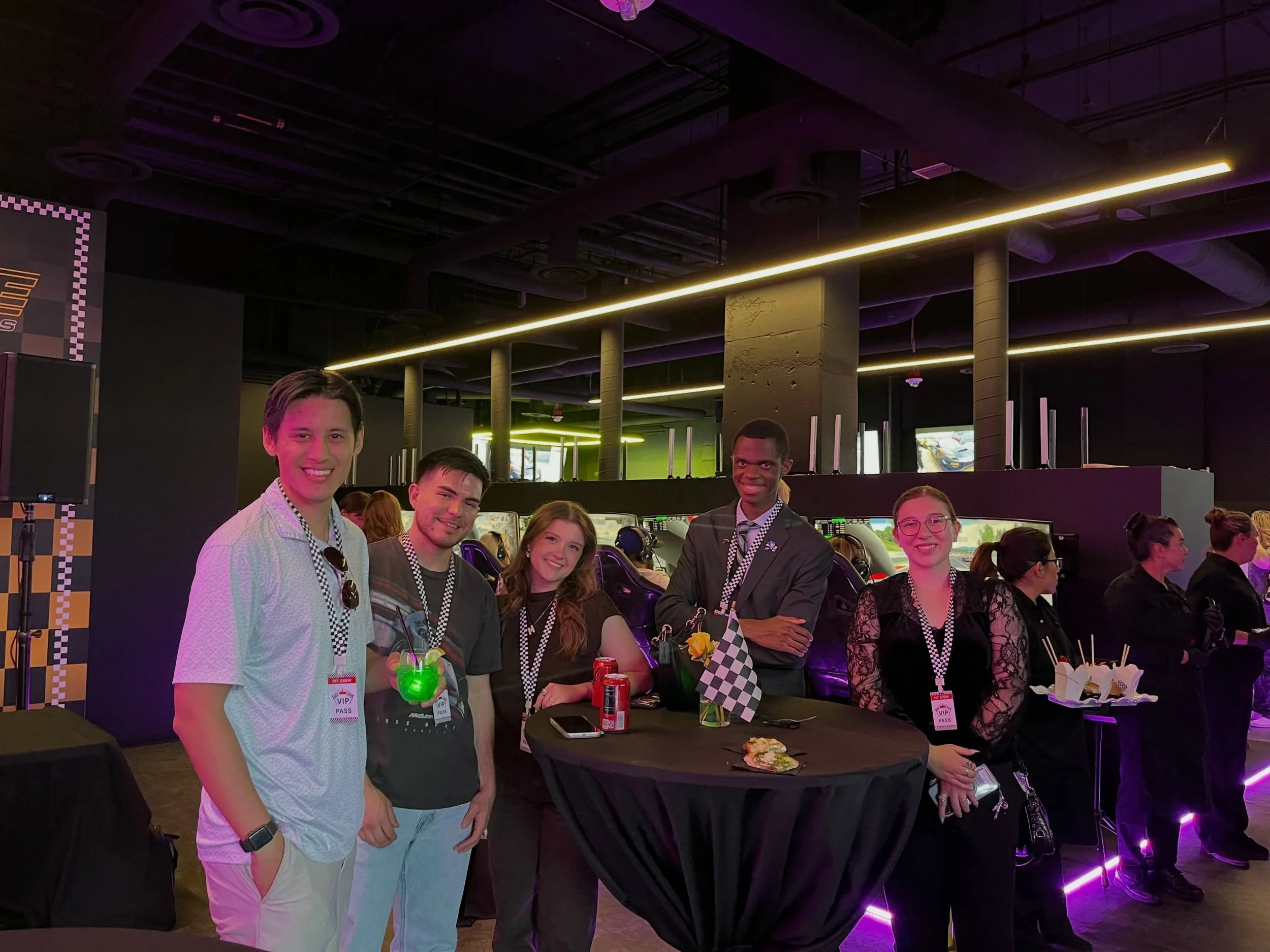 Another day of networking, exploration, and racing simulated cars?🏎️

You heard that right! This Thursday, some of our UNLV AMA members and the wonderful Franisha Hayes had a riveting time at the grand opening of The Racing Zone.

This wonderful eve
