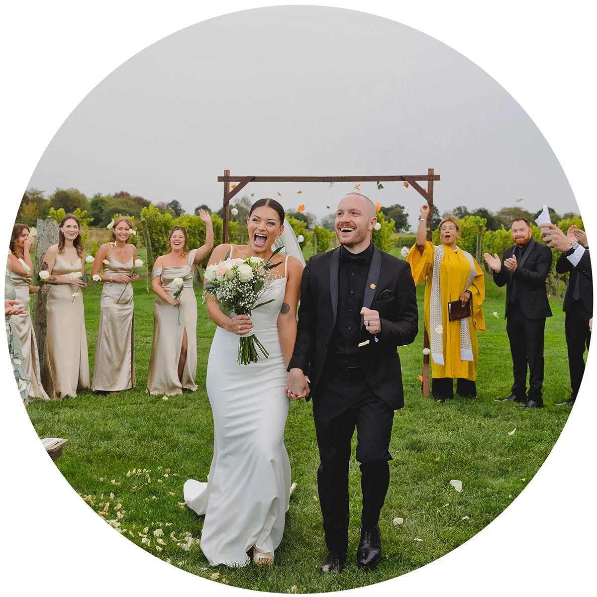 Newport Vineyards Wedding || Mani and Tyler