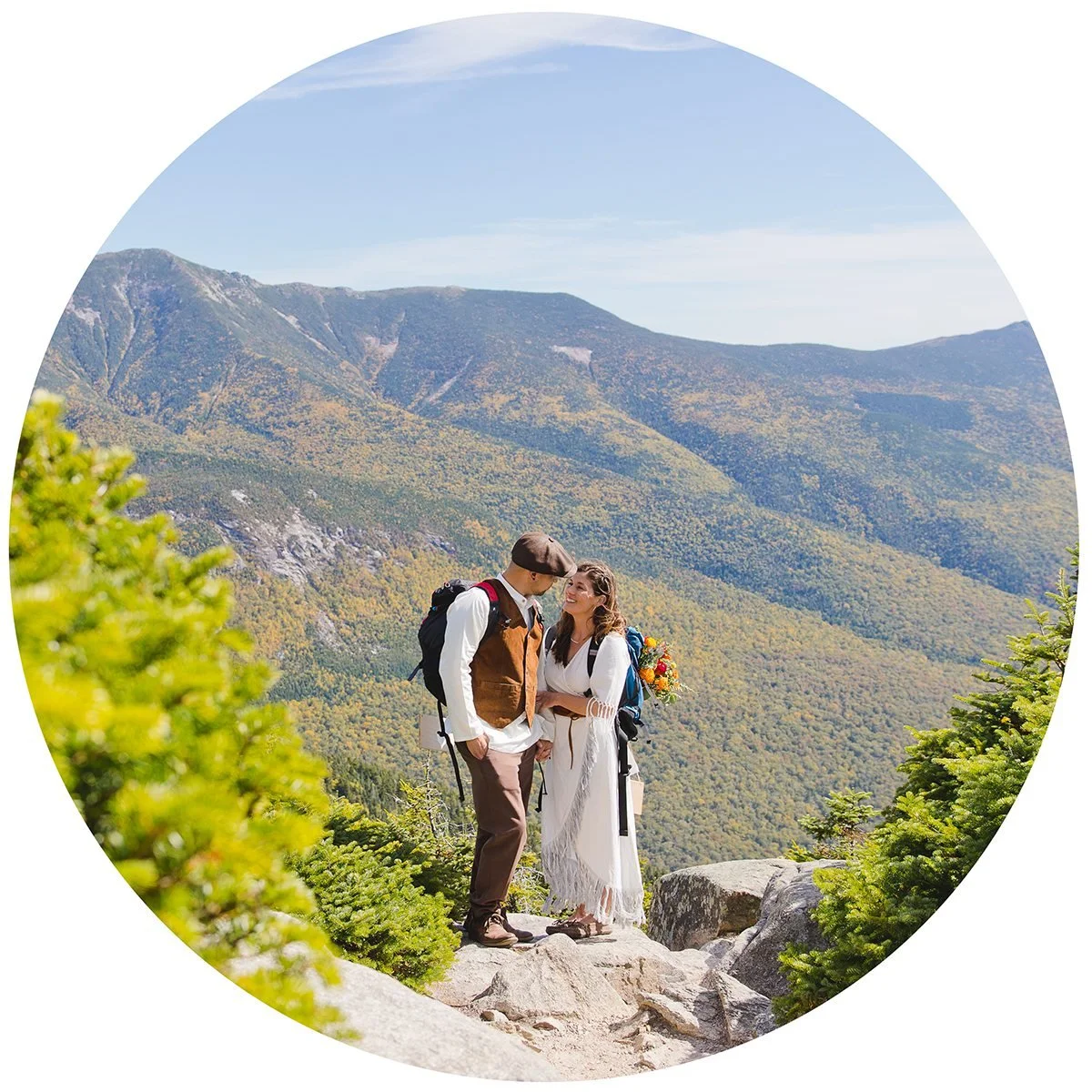 Cannon Mountain Wedding || Chris and Allie