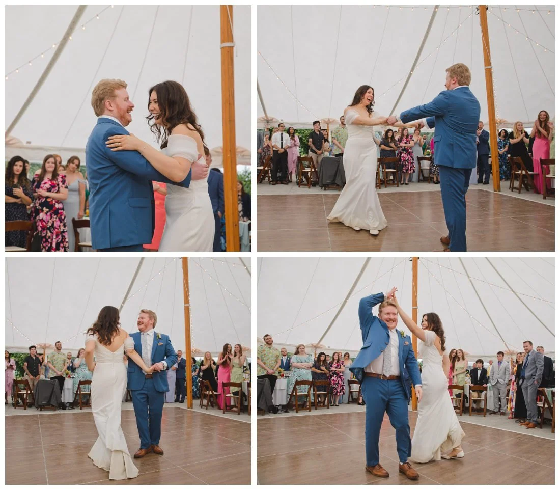 choreographed wedding first dance