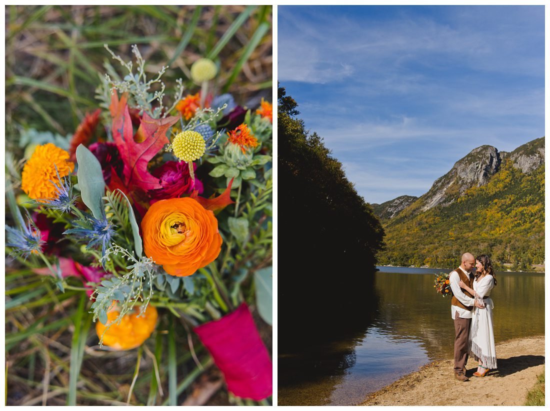 fall wildflower bouquet