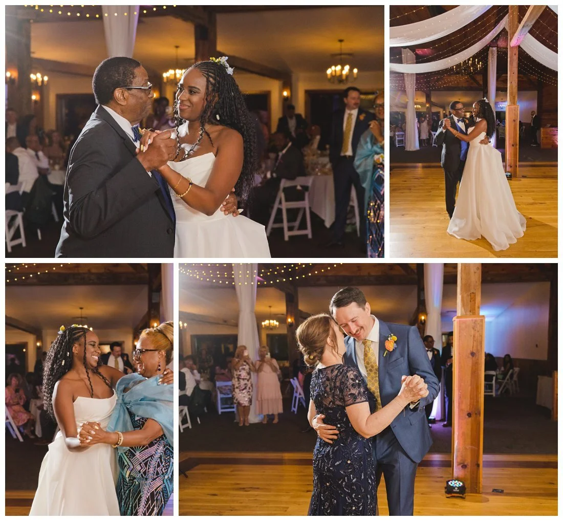 parent dances at wedding reception