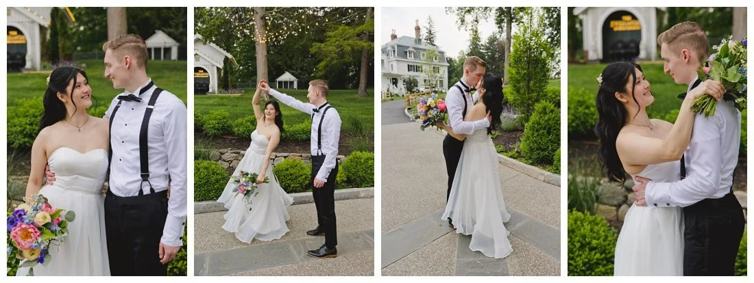 wedding photos at the evermore topsfield mass